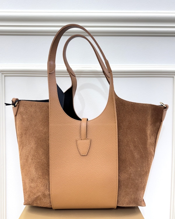 SHOPPER IN PELLE E SUEDE ART. 4846