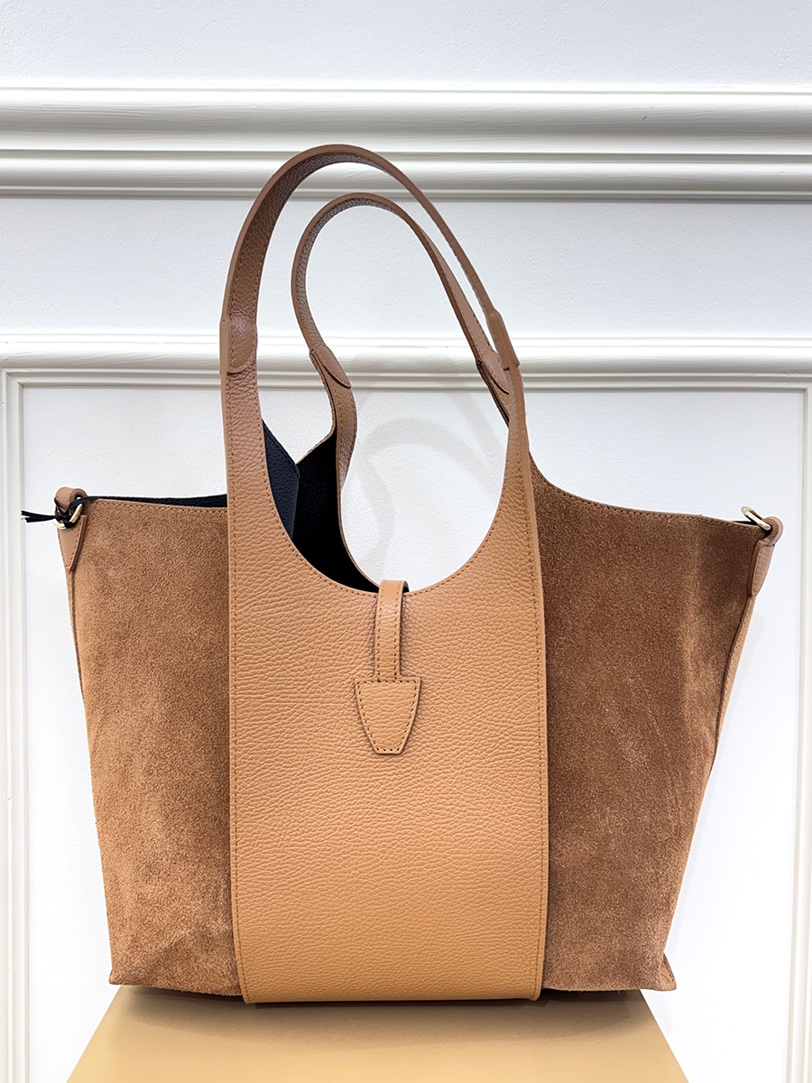 SHOPPER IN PELLE E SUEDE ART. 4846