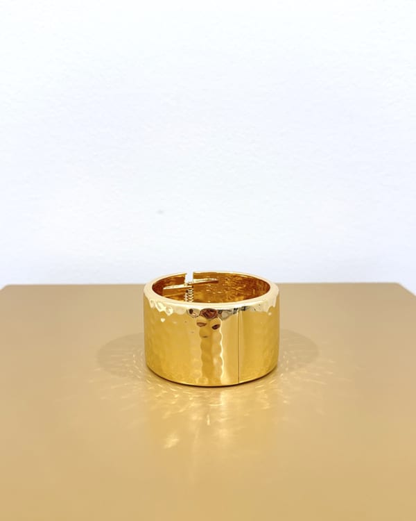 BRACCIALE RIGIDO DORATO DESIGN MINIMAL ART. 4294