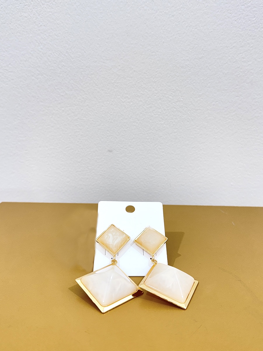 ORECCHINI PENDENTI DESIGN GEOMETRICO ART. 4337