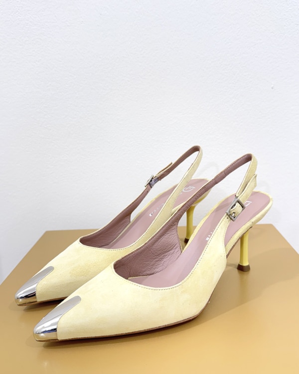 SLINGBACK SCAMOSCIATA CON PUNTA METALLICA ART. A712-P - 36