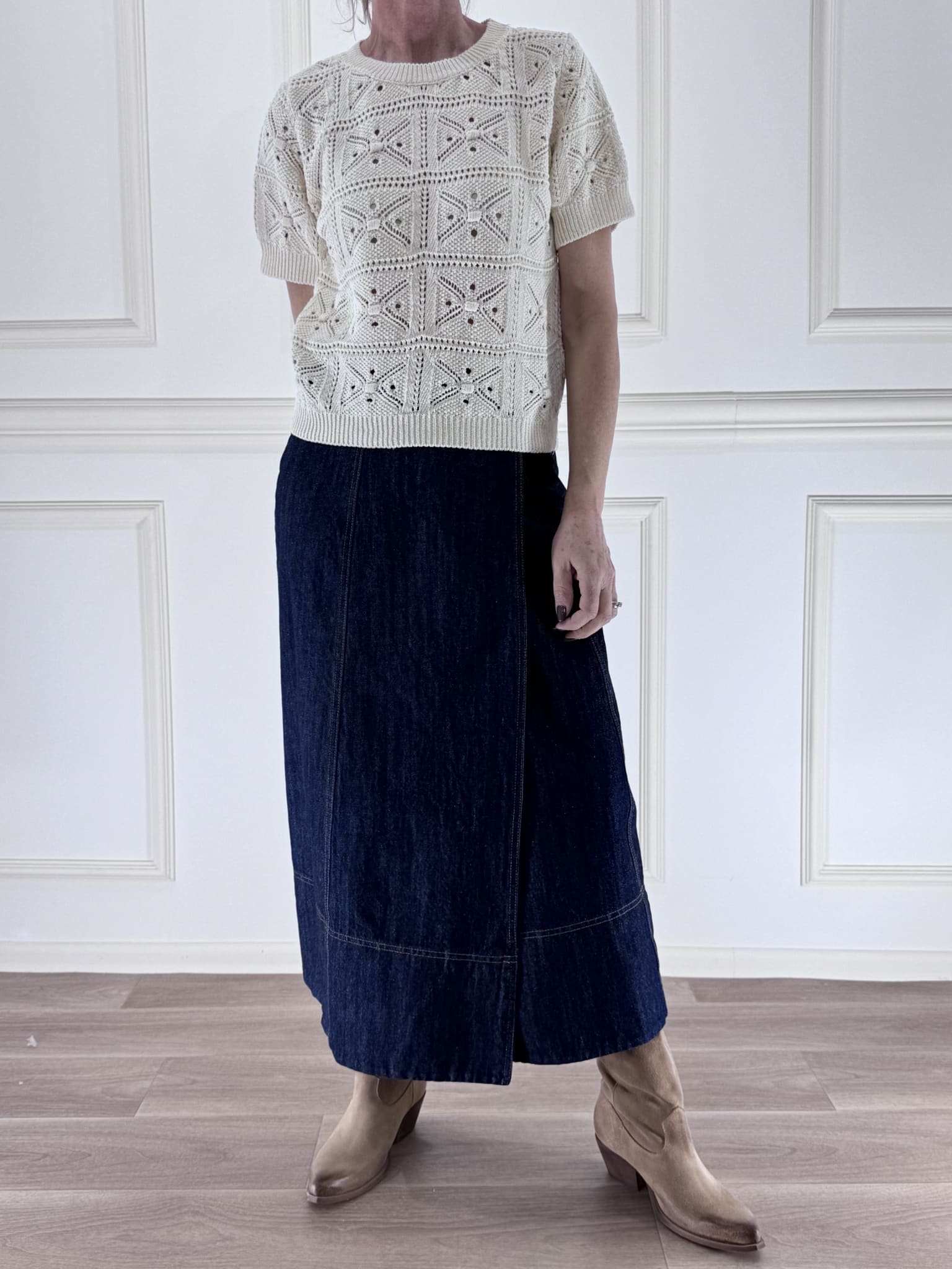 MAGLIA CROCHET ART. 26185PL - MOTEL