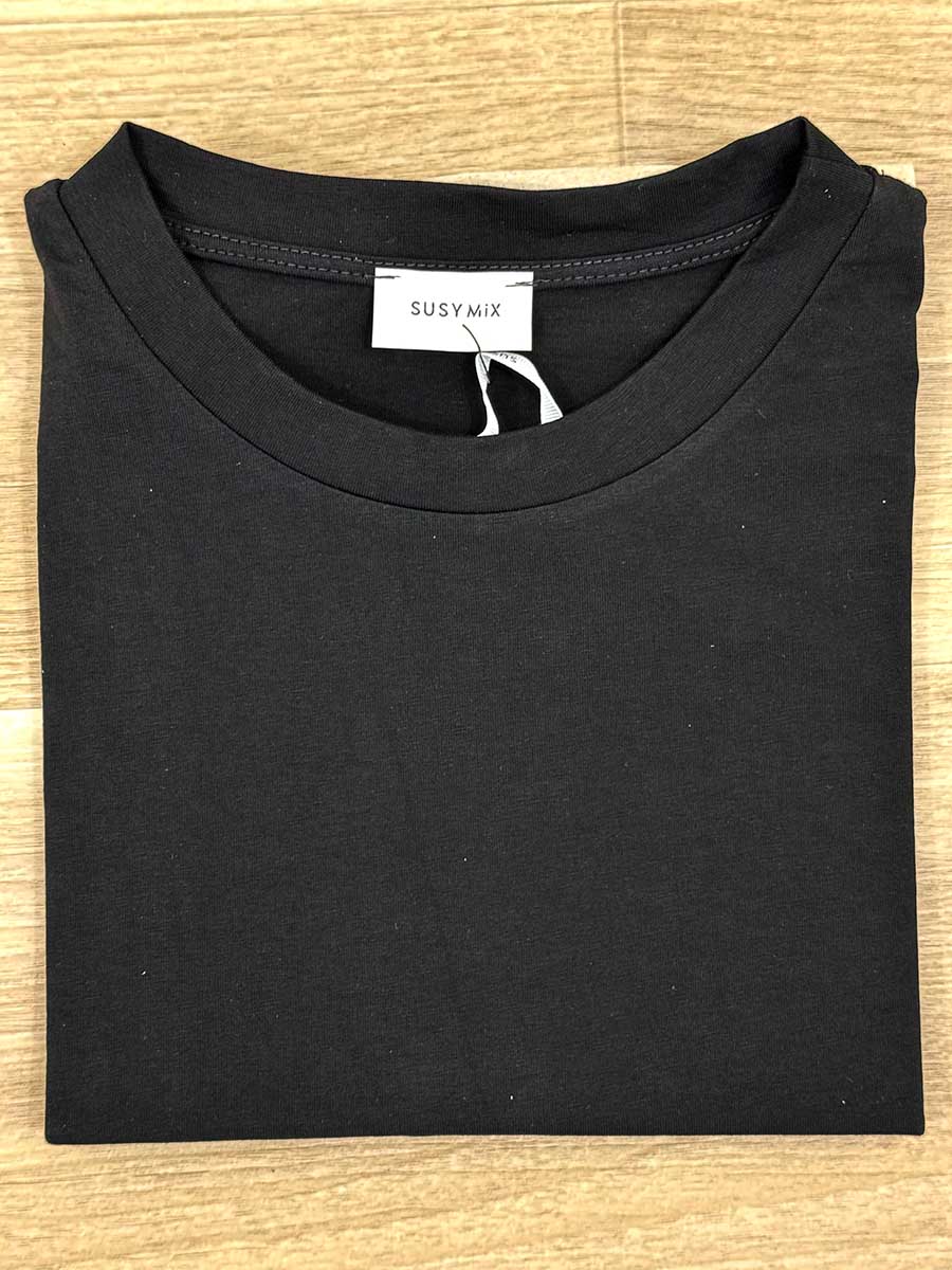 T-SHIRT OVER ART. 11935 - SUSY MIX - NERO