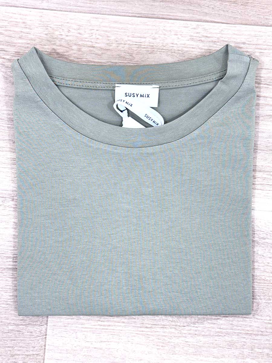 T-SHIRT OVER ART. 11935 - SUSY MIX - VERDE SALVIA