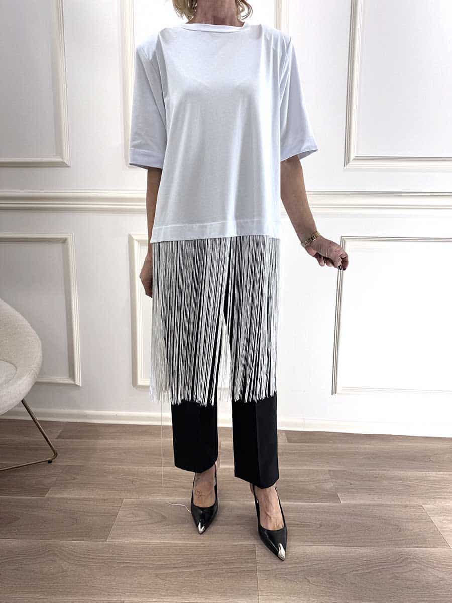 T-SHIRT FRANGE ART. 38975G- MOTEL