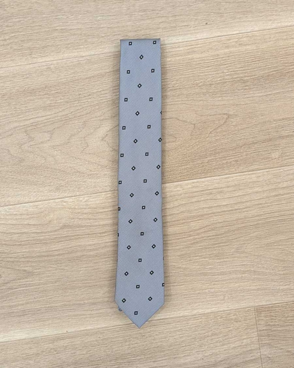 CRAVATTA VINTAGE GRIGIA ART. 8897