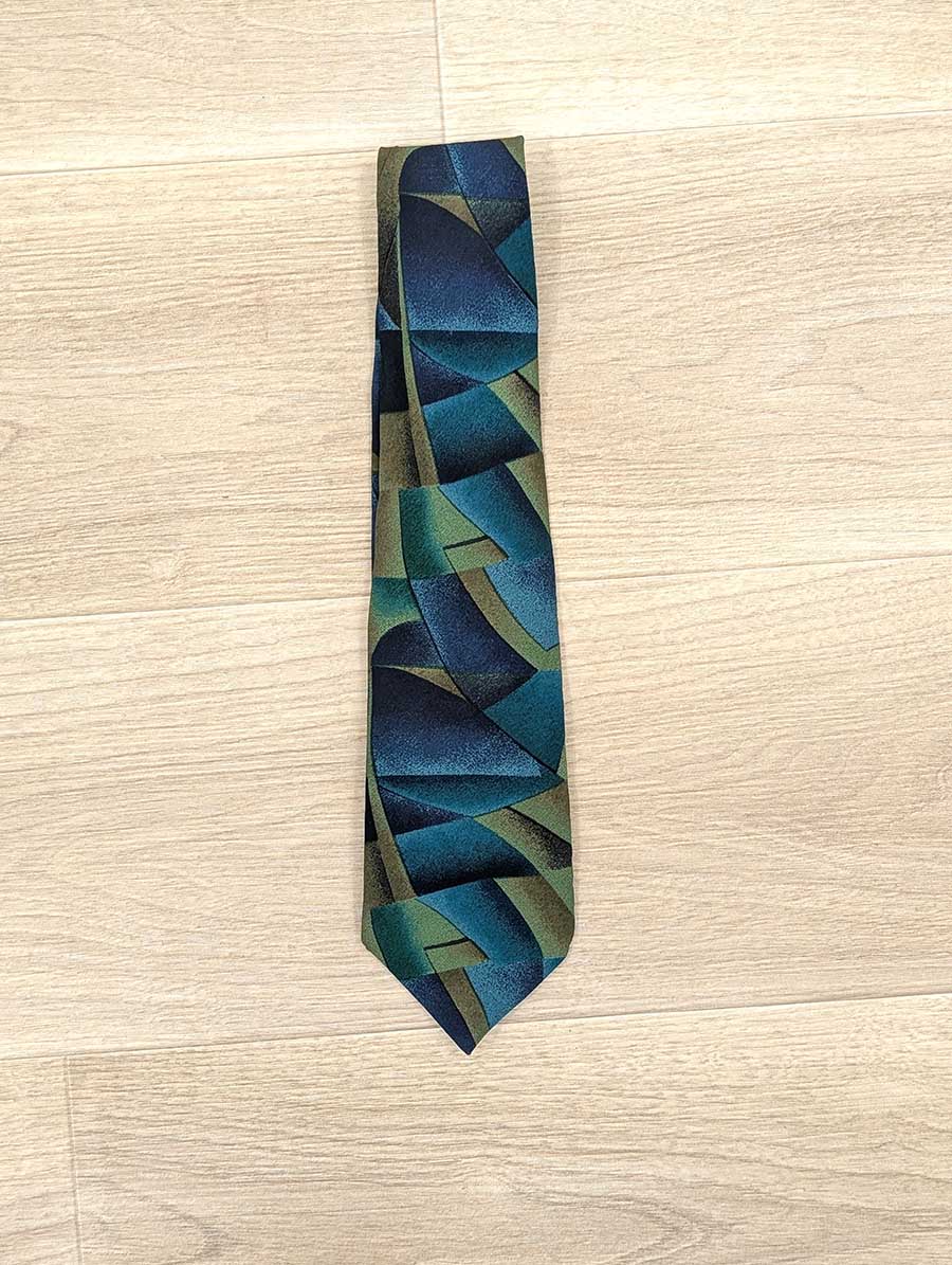 CRAVATTA VINTAGE VERDE ART. 8877