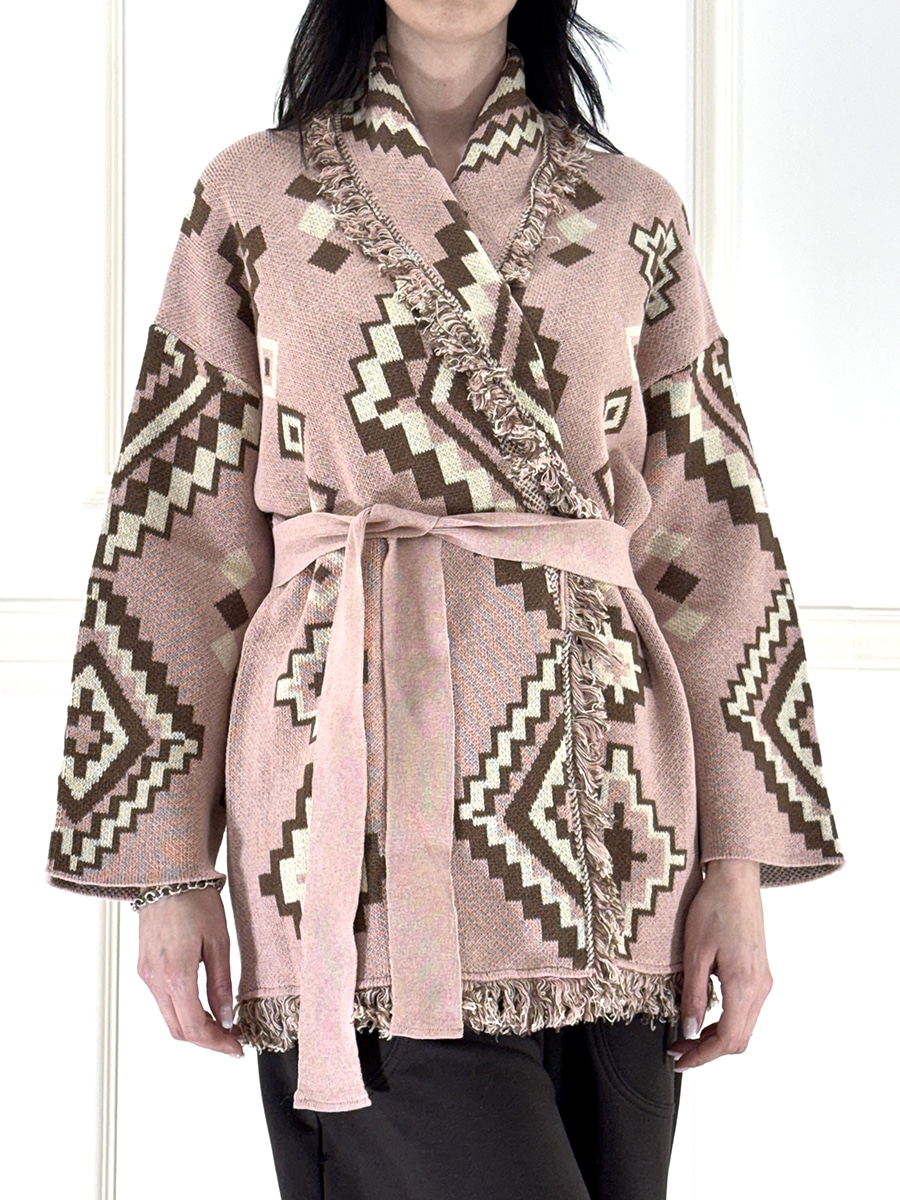 CABAN FANTASIA CON FUSCIACCA ART. 7AB7064 - VICOLO - ROSA