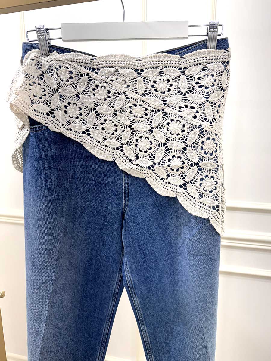 BANDANA CROCHET ART. 2055 - BEIGE