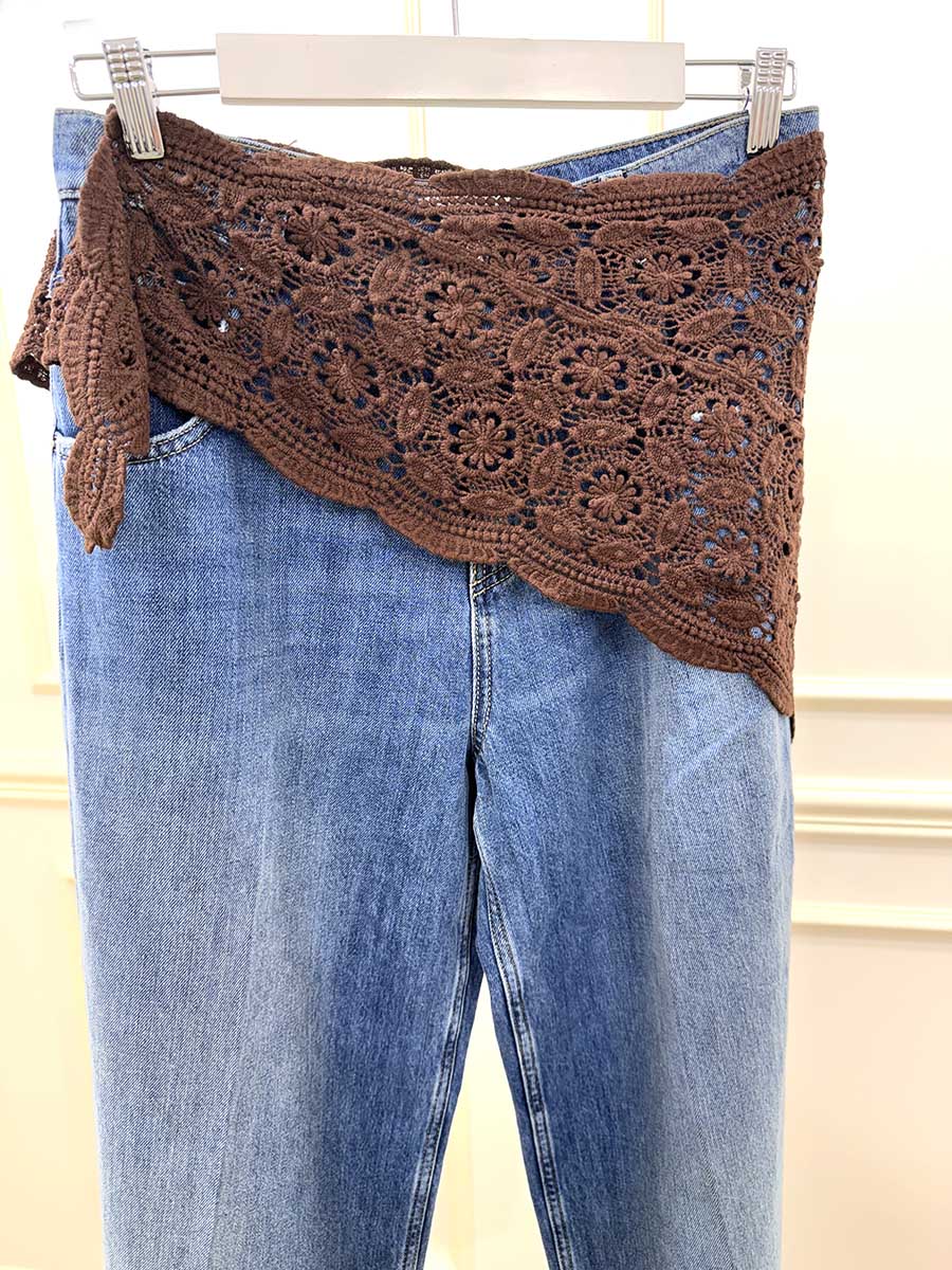 BANDANA CROCHET ART. 2055 - MORO