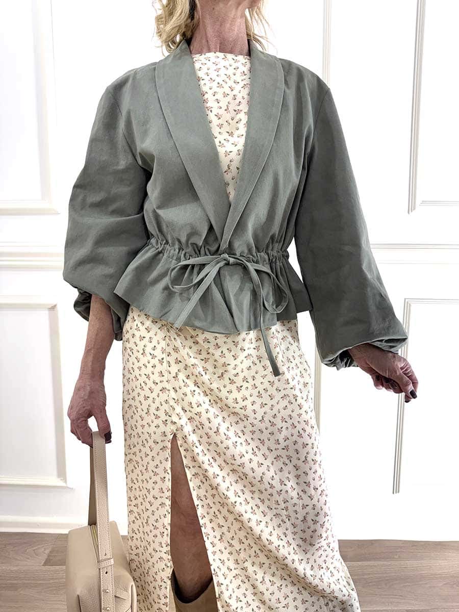 GIACCA CON COULISSE ART. 38815 - TENSIONE IN