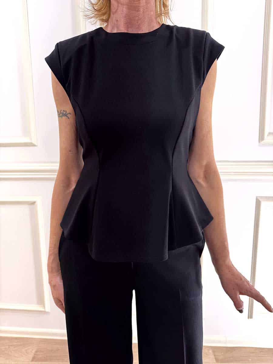 TOP BALZE ART. 26C4504- TENSIONE IN - NERO, S