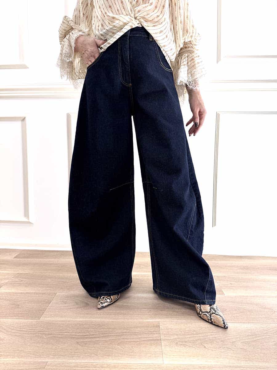 JEANS BARREL AMPIO LOUVRE ART. P314J110W000