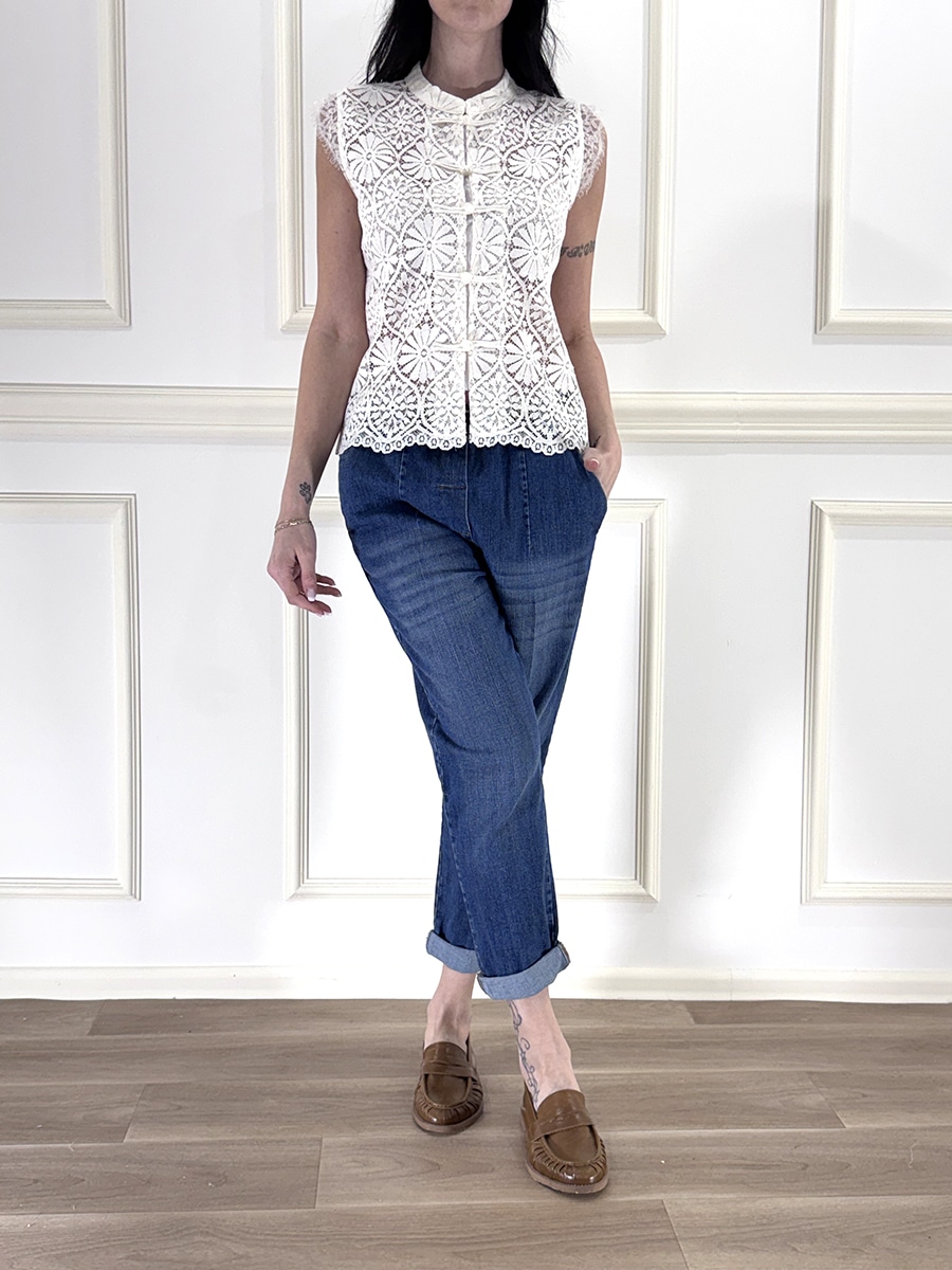 JEANS ELASTICO ART. 807554CAR - SUSY MIX