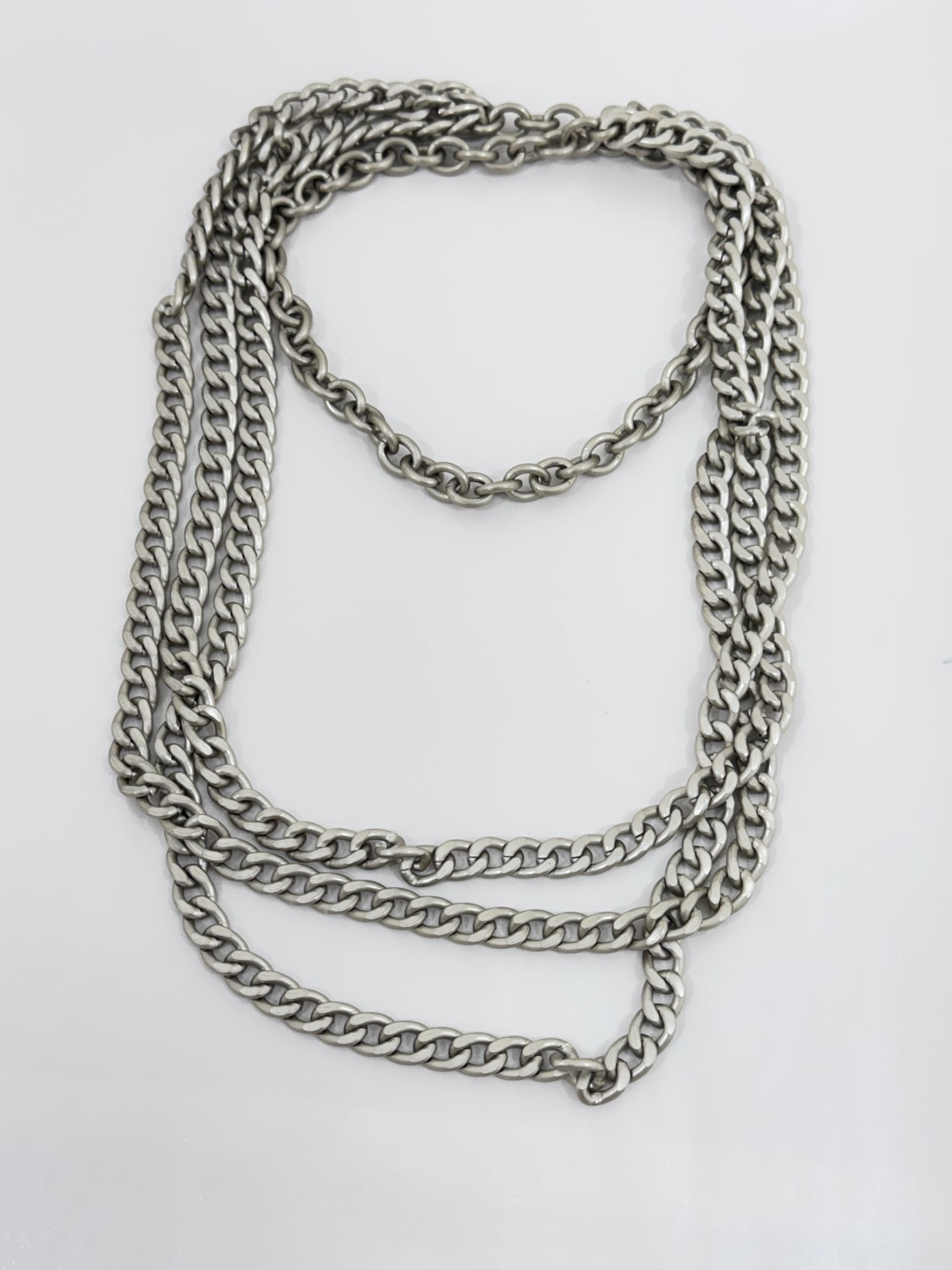 COLLANA CATENE ART. STECL2524 - SUSY MIX - ARGENTO