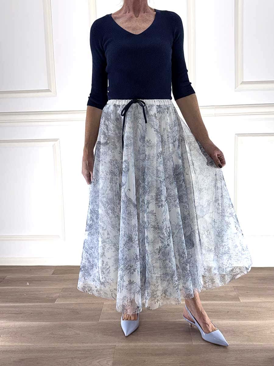 GONNA IN TULLE FANTASIA ELASTICO IN VITA  ART. 38934 - TENSIONE IN - S