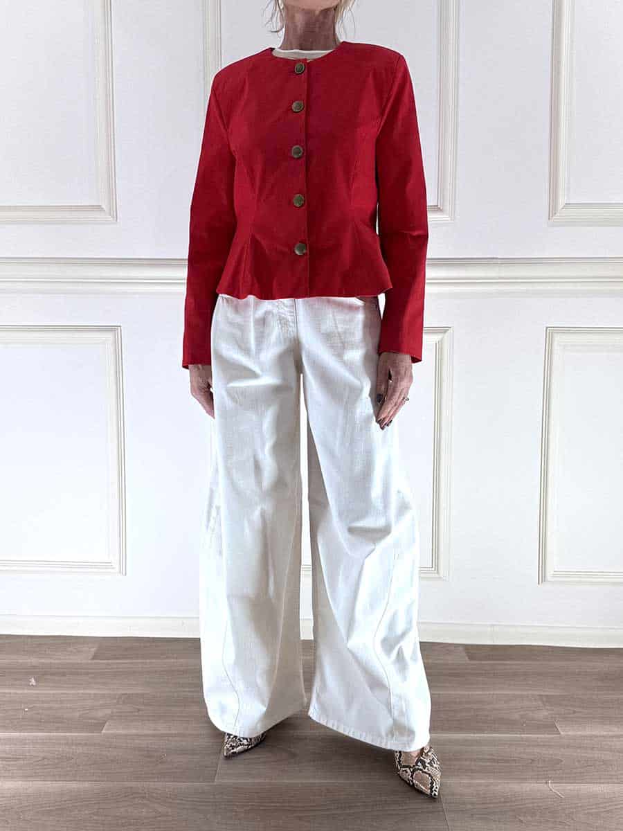 GIACCA COREANA SFIANCATA ART. 26B4366 - TENSIONE IN