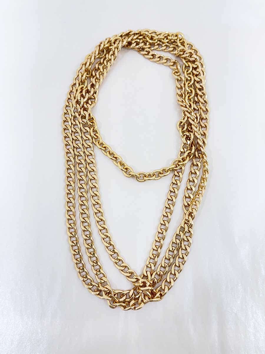 COLLANA CATENE ART. STECL2524 - SUSY MIX - VARIANTE ORO