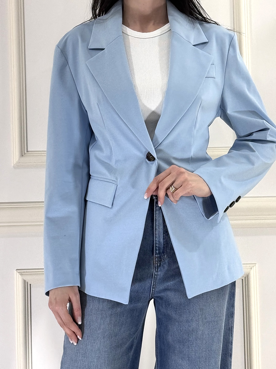 GIACCA ART. GH107MT-SM  - MOTEL - AZZURRO, S