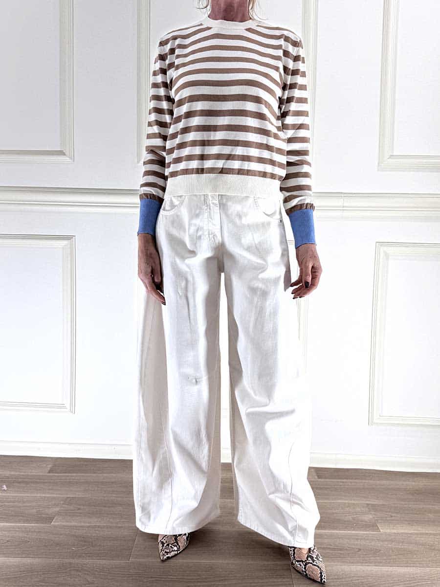 MAGLIA RIGATA ART. P6HMJ8A414 - MOTEL