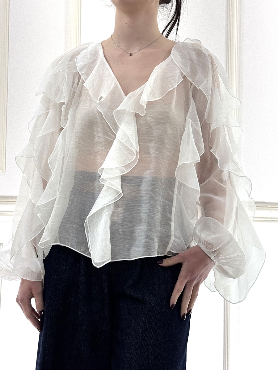 BLUSA ROUGES ART. D02N0425-ZEC 7671 - PHILIA LOFT