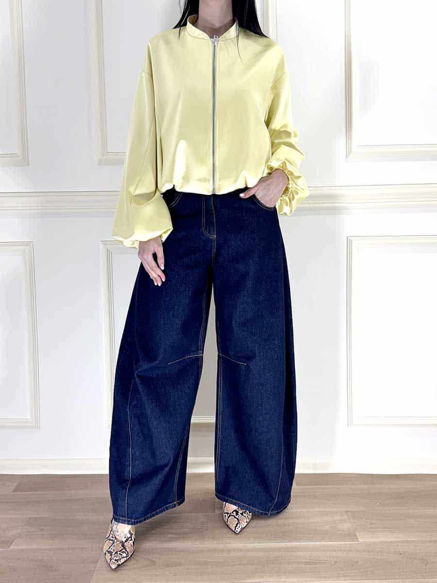 BOMBER IN SATIN ART. VHM3LBA - IMPERIAL