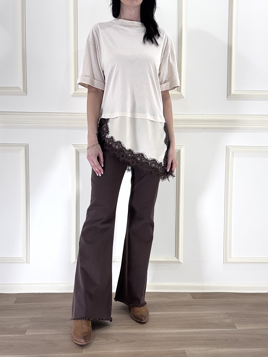 T-SHIRT PIZZO ART. S26M195 - MOTEL