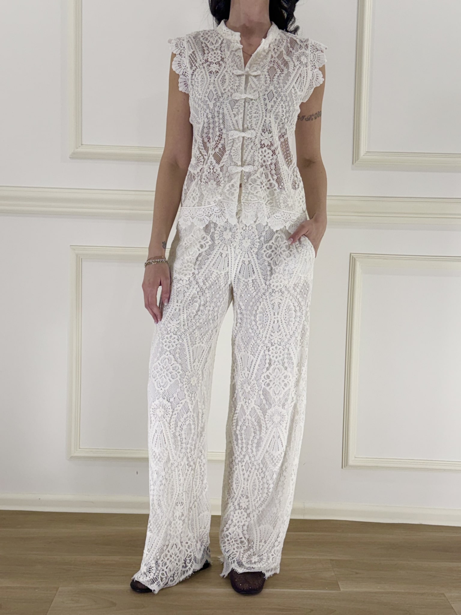 PANTALONE PIZZO ART. S26P740 - MOTEL