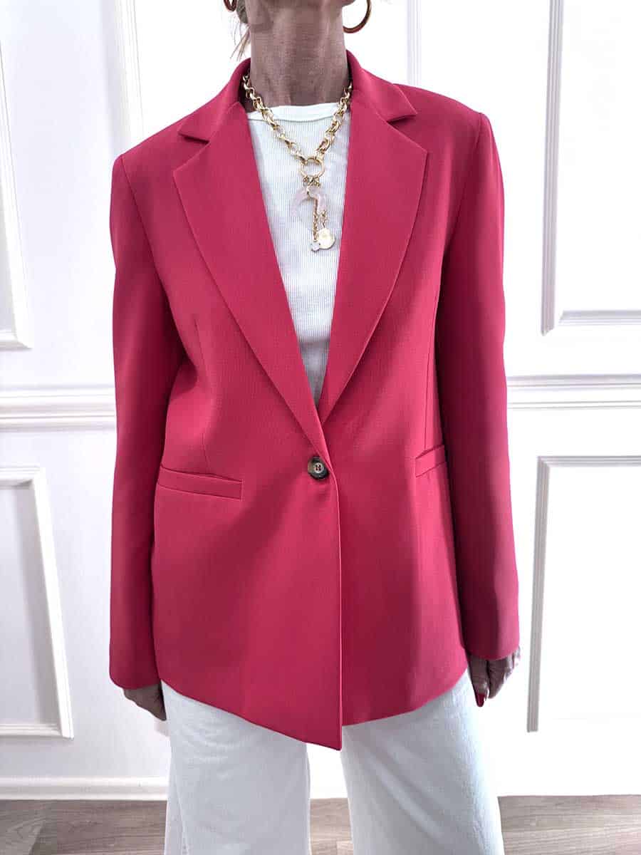 GIACCA UN PETTO ART. 10351 - SUSY MIX - FUXIA, S