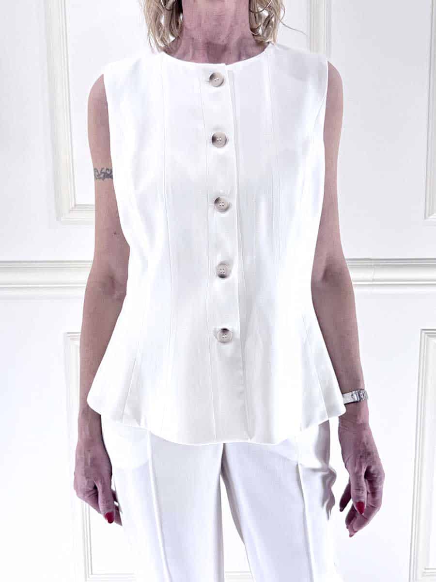 TOP SMANICATO ART. 26D4816 - M