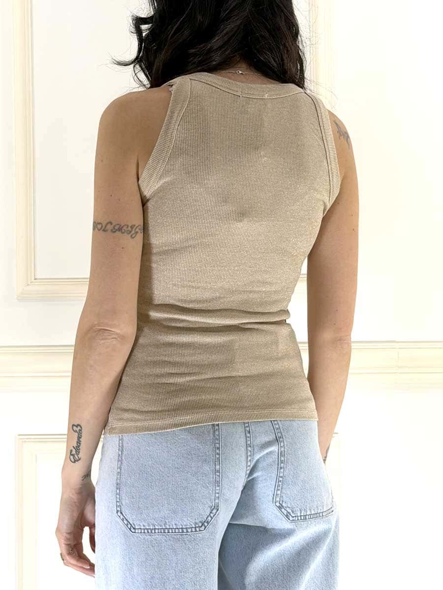 CANOTTA COSTINE LUREX ART. 2700 - SUSY MIX - GOLD