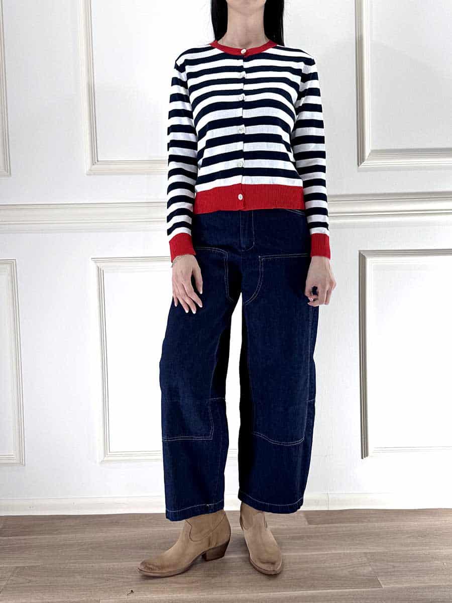 GIACCHINA IN MAGLIA CON BOTTONI ART. 10637 - SUSY MIX