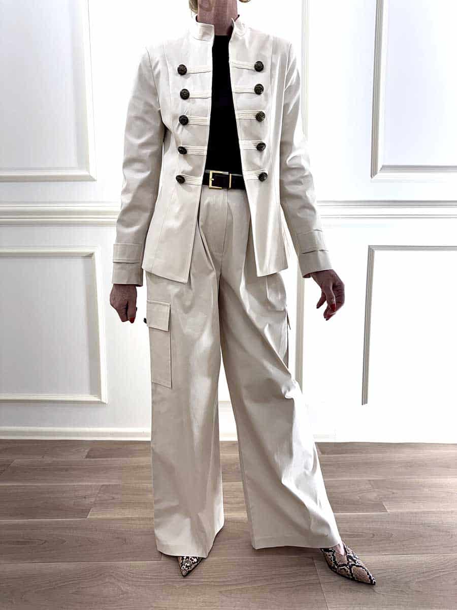 GIACCA CON BOTTONI A VISTA ART. 10354 - SUSY MIX