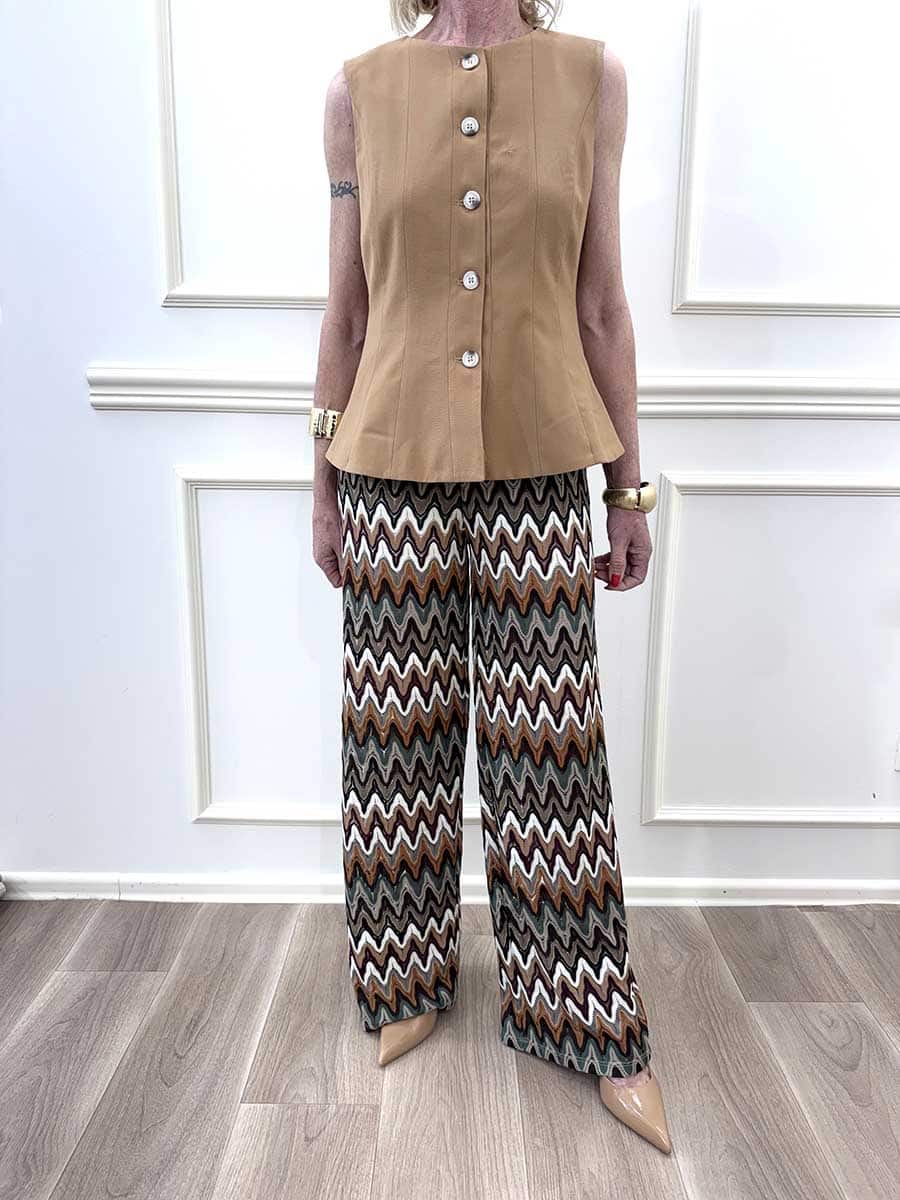 PANTALONE ZIG ZAG ART. 261365 - SUSY MIX - S