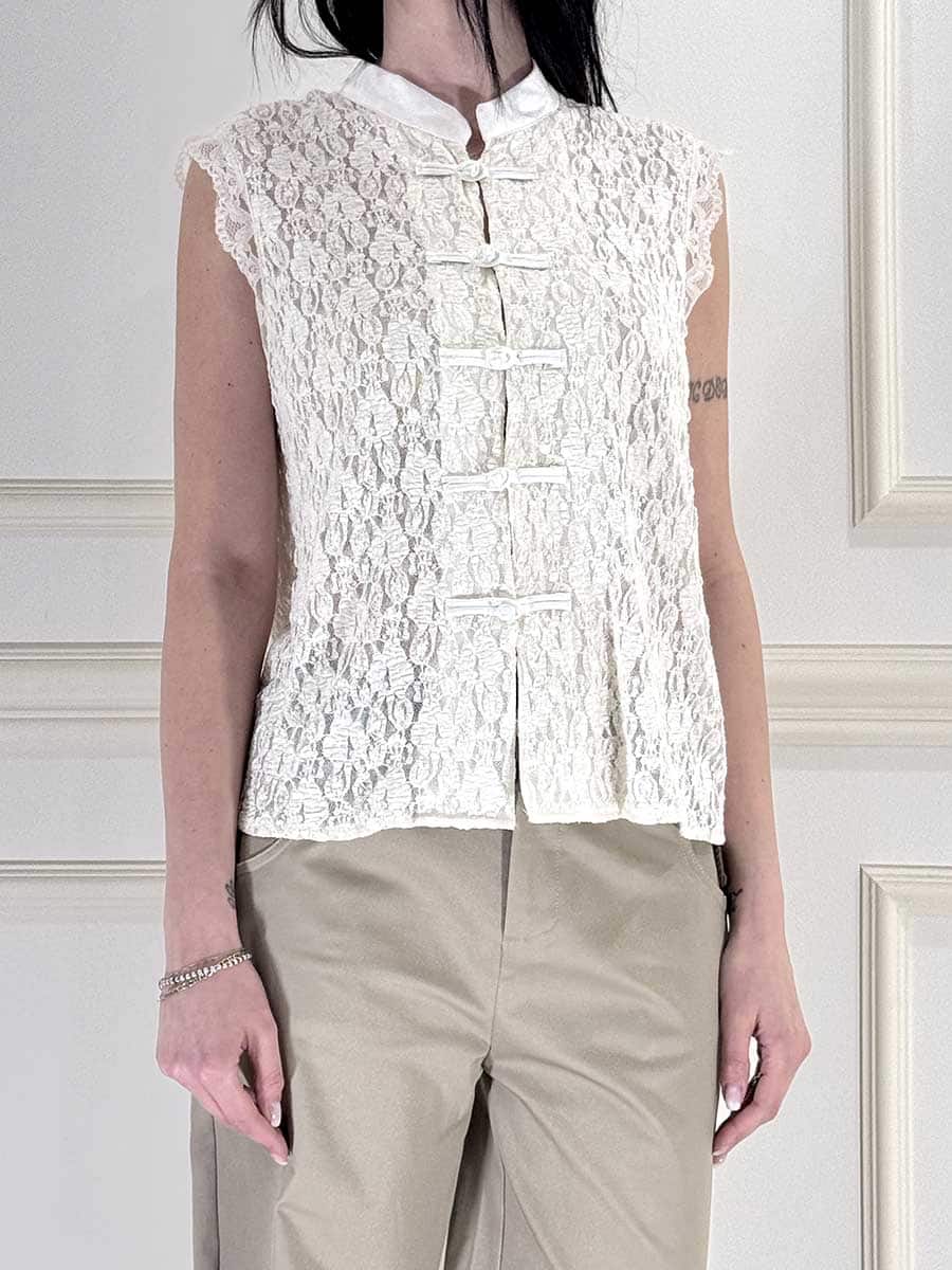 CAMICIA IN PIZZO ART. C81838CALA- SUSY MIX