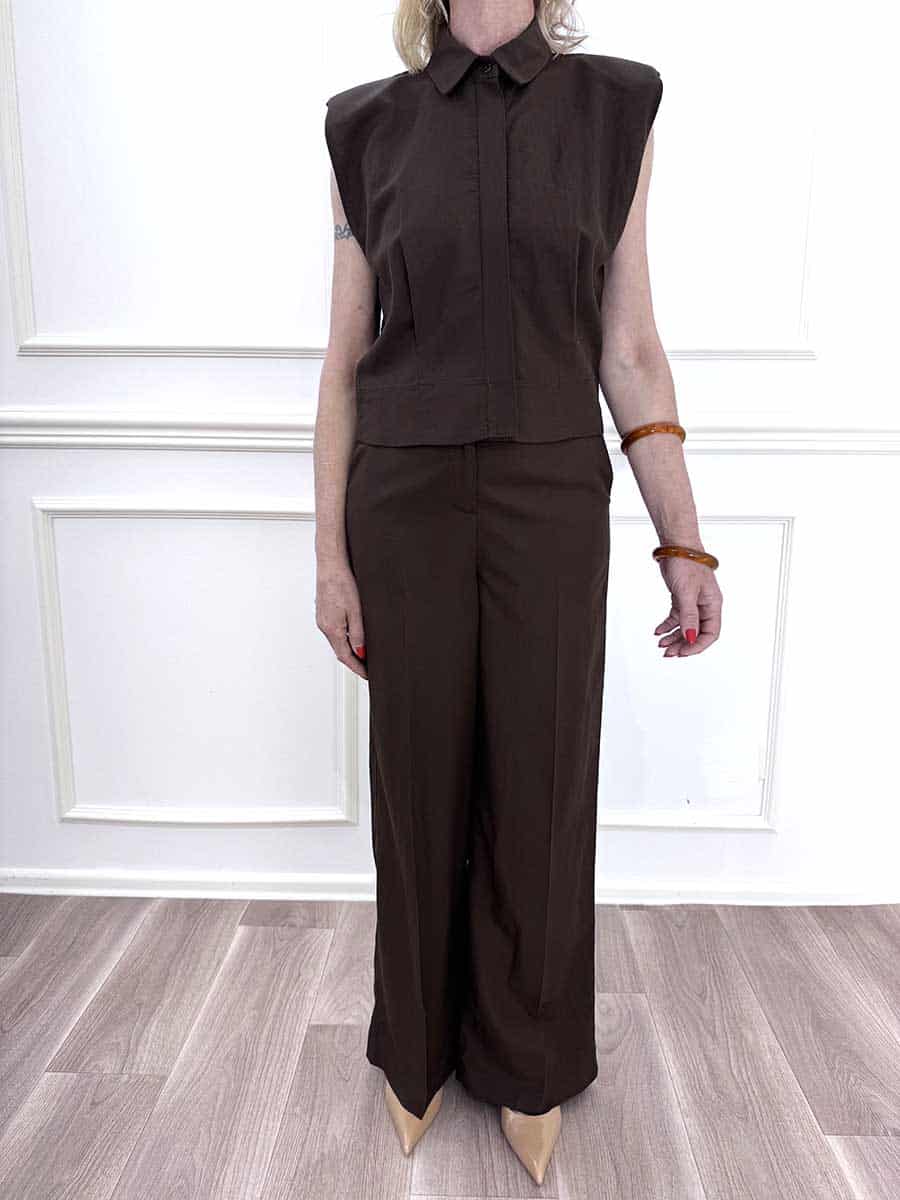 COMPLETO CAMICIA E PANTALONE ART. PP386T194 - SUSY MIX