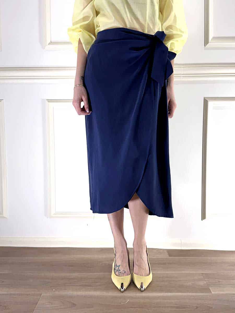 GONNA PAREO ART. G6330RI - SUSY MIX - Blu, S