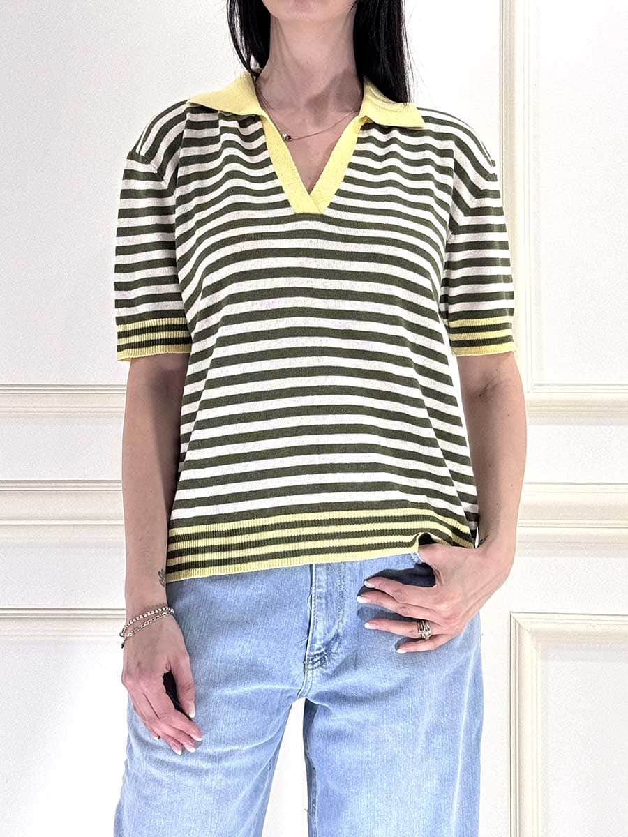 POLO RIGATA ART. M93064 - SUSY MIX