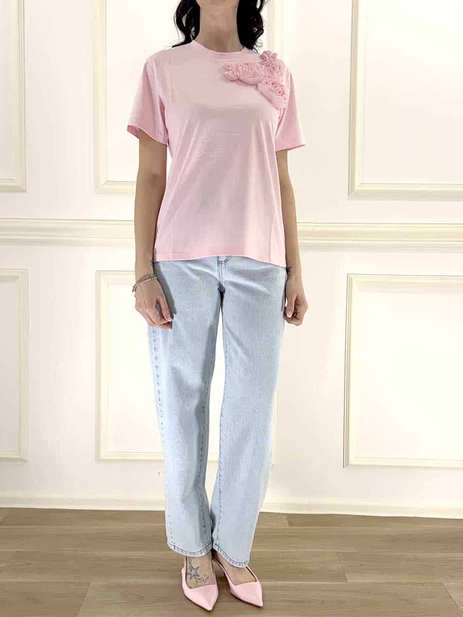 T-SHIRT ROSE ART. 12070 - SUSY MIX