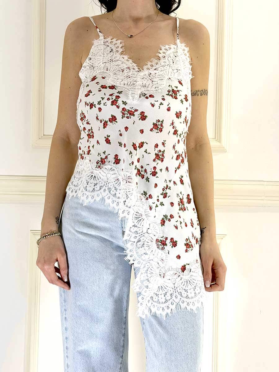 TOP A FIORI ART. S26TA87 - TENSIONE IN