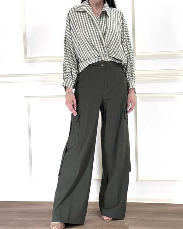 CAMICIA VICHY ART. Y138D35 - SUSY MIX