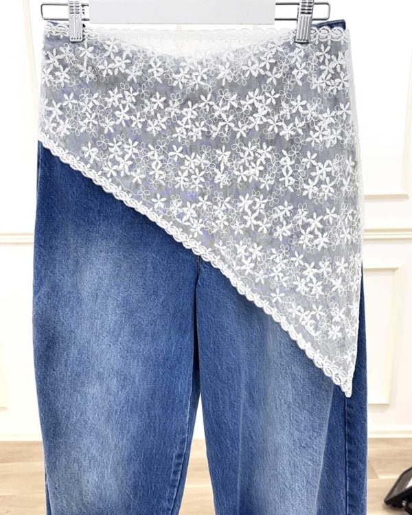 BANDANA CON RICAMI PANNA ART. 2094