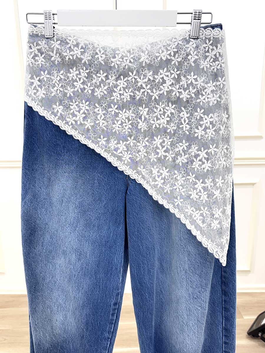 BANDANA CON RICAMI PANNA ART. 2094