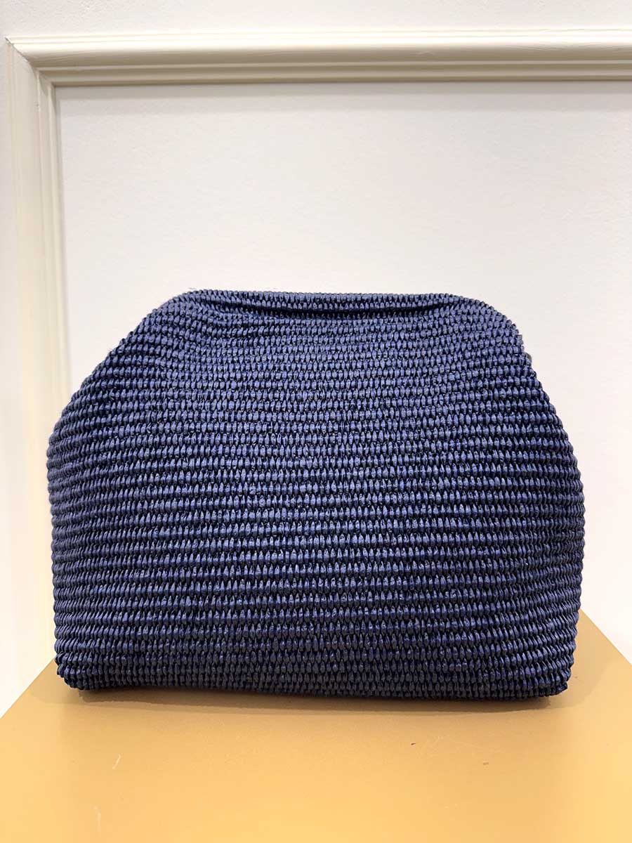 BORSA IN RAFIA BLU ART.