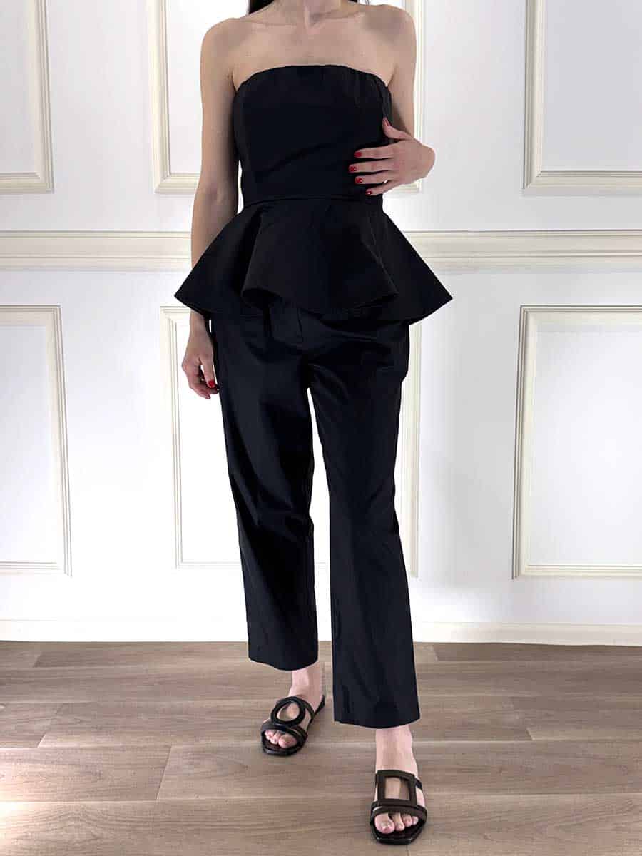 PANTALONE IN COTONE CON COULISSE ART. 26P4799 - MOTEL