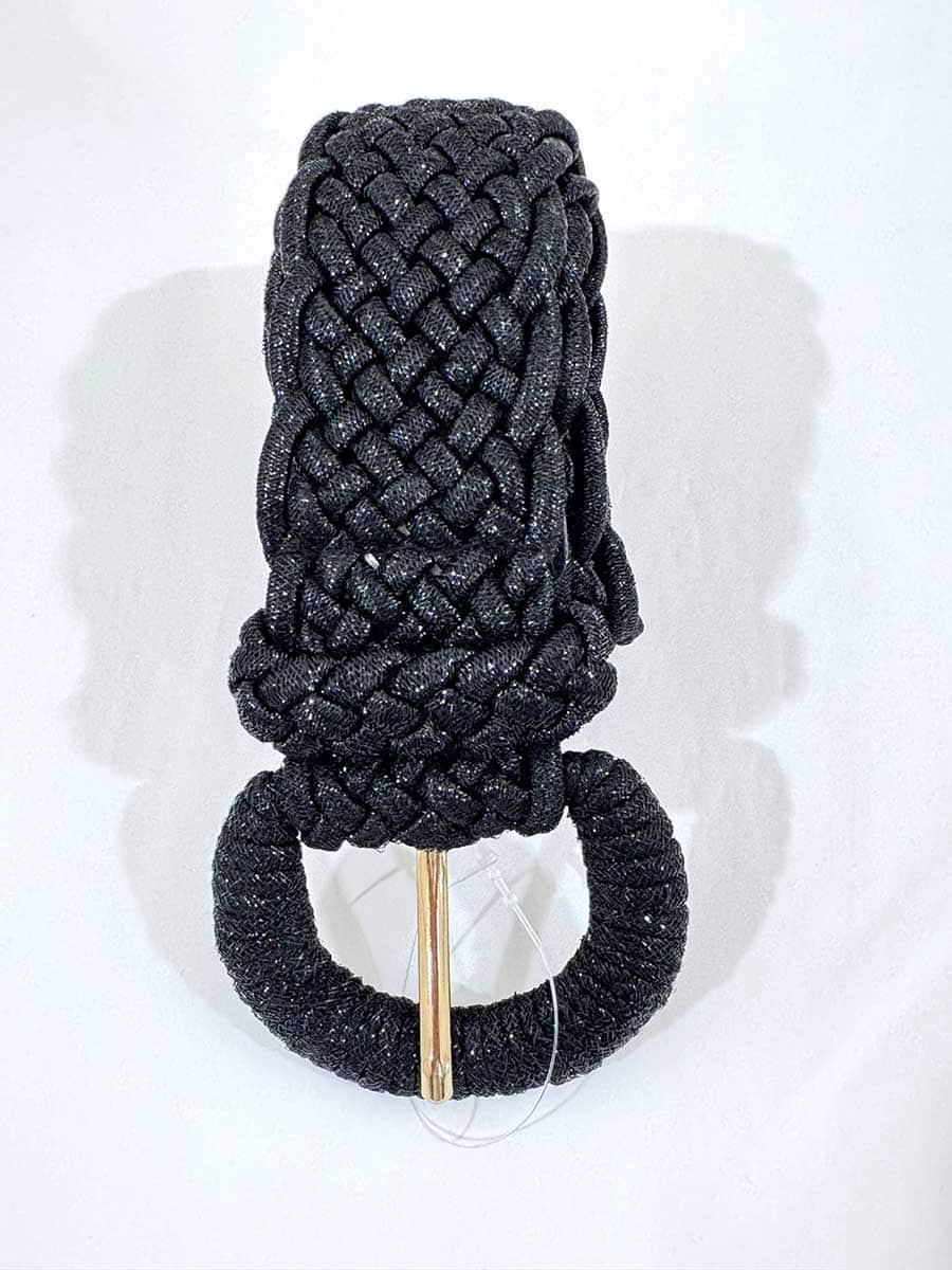 CINTURA INTRECCIO ART. 5214 - NERO
