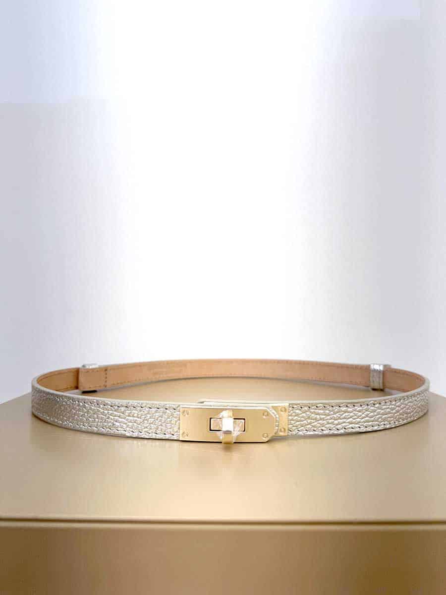 CINTURA REGOLABILE CON CHIUSURA DORATA PICCOLA ART. 4887 - GOLD