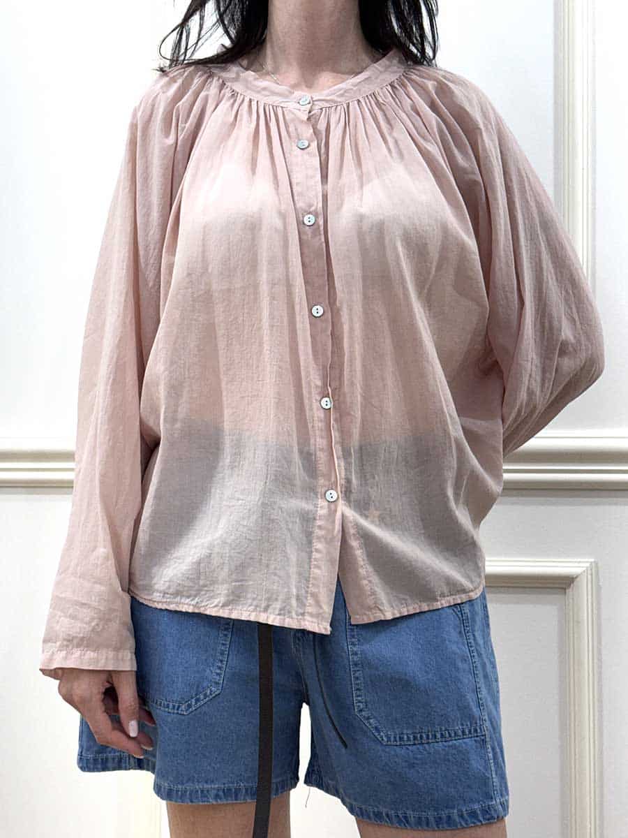 CAMICIA IN MUSSOLA ART. 60687C - SUSY MIX - ROSA