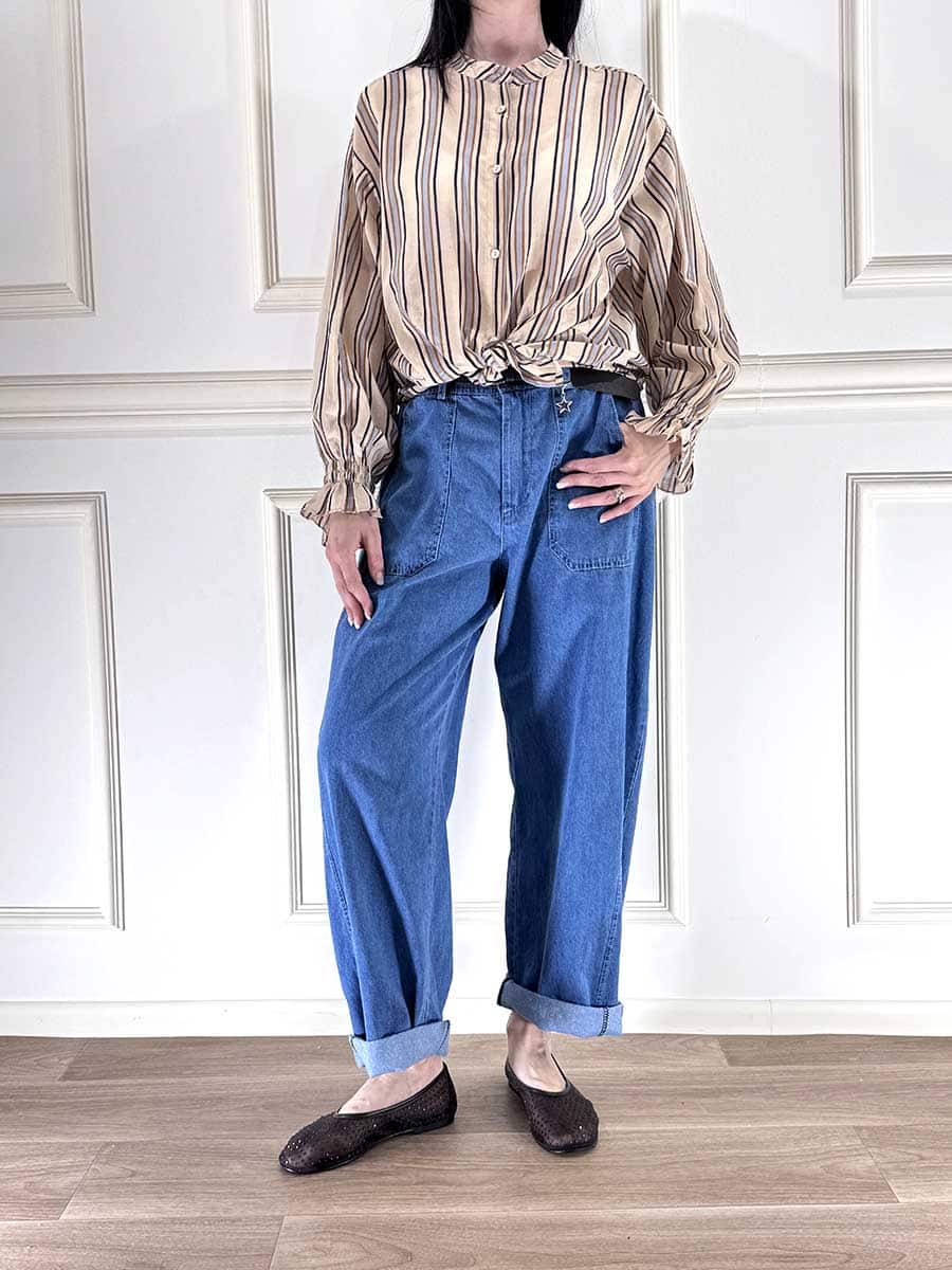 JEANS BALOON STONE WASH ART. 38302ITACA - SUSY MIX