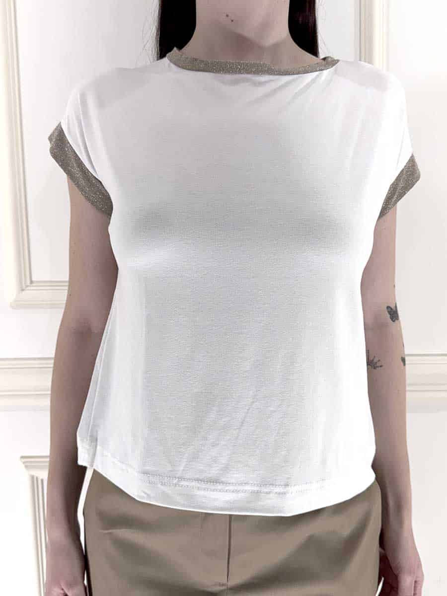 T-SHIRT INSERTI IN LUREX ART. B05115 - SUSY MIX